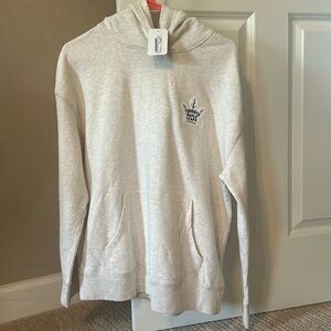 Toronto Maple Leafs Roots Boyfriend Kanga Pullover Hoodie.
